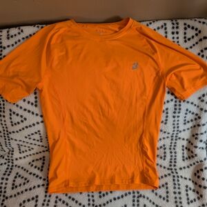 Men's Orange Athletic Shirt.  Set. 1 Medium 1-large
